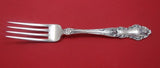 Meadow Rose by Wallace Sterling Silver Regular Fork with 1" Wide Tines 7 1/4"