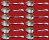 Waltz of Spring by Wallace Sterling Grapefruit Spoon Custom Set 12 pcs Flute