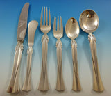 Queen Christina by Frigast Sterling Silver Flatware Set Service 79 Pcs Modern