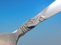 Dolphin by Frigast Denmark Sterling Silver Flatware Service 10 Set 85 pieces