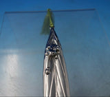 Reed and Barton Silverplate Ornament Leaf Form w/Frog in Fitted Box 7 1/4" #5905