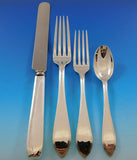 Reeded Edge by Tiffany Sterling Silver Flatware Set Service 255 pcs Dinner Huge