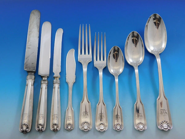 Benjamin Ben Franklin by Towle Sterling Silver Flatware Service 8 Set 73 pieces