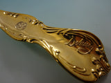 Debussy by Towle Sterling Silver Flatware Service 12 Set Vermeil Gold 48 Pieces
