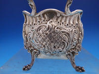 Dresden by Whiting Sterling Silver Sugar and Creamer GW #3338 B Monogram (#8344)