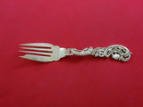 Du Barry Pierced by Durgin Sterling Silver Salad Fork 4-Tine 6 1/2" Flatware