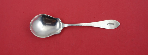 Van Dyke by International Sterling Silver Sugar Spoon w/applied mono "I" 6"