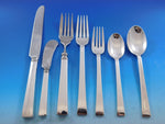 Continental by Tuttle Sterling Silver Flatware Set for 12 Service 95 pcs Dinner