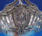 J.E. Caldwell Sterling Silver Flower Basket #5663/47 20" x 11" 49.7 ozt. (#7629)