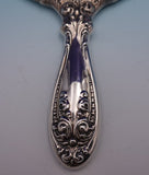 Alvin Sterling Silver Mirror and Comb Set 2pc with Mixed Metal #2500 (#0999)
