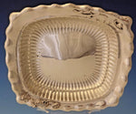 Whiting Sterling Silver Bowl with Applied Frog, Snail, Branch & Lily Pads #0037