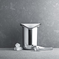 Wine & Bar by Georg Jensen Stainless Steel Ice Bucket with Ice Tongs - Vtg NOS