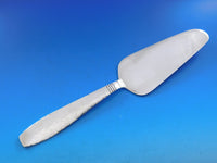 Swedish Modern by Allan Adler Sterling Silver Flatware Set Hammered 90 pc Dinner