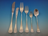 Patricia by W and S Sorensen Danish Sterling Silver Flatware Set Service 37 Pcs
