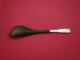 Eighteen Ten by International Sterling Silver Salad Serving Spoon w Wood 11 1/2"