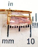 14k Gold Fancy Pendant with 2.16ct Genuine Natural Morganite (#J2763)
