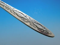 Bridal Lace by Lunt Sterling Silver Serving Spoon New Never Used 8 1/4"