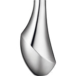 Flora by Georg Jensen Stainless Steel Vase Large Modern - Vtg NOS