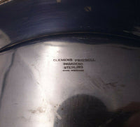 Arts and Crafts by Clemens Friedell Sterling Silver Charger Plate 10 7/8" #6090
