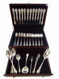 Legato by Towle Sterling Silver Flatware Service For 12 Set 55 Pieces