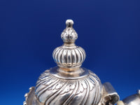 Tiffany & Co. Sterling Silver Demitasse Pot Women Cherubs  Roses Bird (#8411)