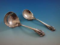 Grande Baroque by Wallace Sterling Silver Flatware Set 12 Dinner Size 78 pieces