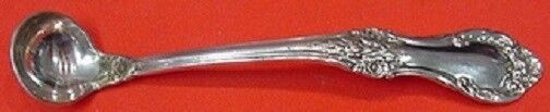Wild Rose by International Sterling Silver Mustard Ladle 4 3/4" Custom