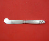 Mayan by Georg Jensen Sterling Silver Master Butter HH All Sterling 7" Heirloom