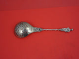 English Victorian Sterling Silver Sugar Sifter GW London 1861 by GRE 7 1/2"