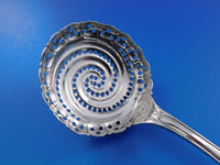 Dew Drop by Shiebler Sterling Silver Sugar Sifter Swirl Bowl 7 3/8" Unusual Rare