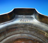 Victor Siedman Deco Style Sterling Silver Candlestick Pair #469X c.1925 (#5763)