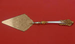 Grande Baroque Gold Accents by Wallace Sterling Pastry Server Vermeil Custom HH