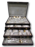 Hyperion by Whiting Sterling Silver Flatware Set Service 193 pc Lg Vintage Chest