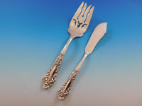 French Renaissance Reed & Barton Sterling Silver Flatware Set Service 70 pcs Dn