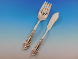 French Renaissance Reed & Barton Sterling Silver Flatware Set Service 70 pcs Dn