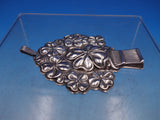 Reed & Barton Sterling Silver Whistle Pendant 4-Leaf Clover Good Luck (#6934)