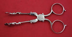 English Georgian Sterling Silver Sugar Nips scissor style london 4 1/2"