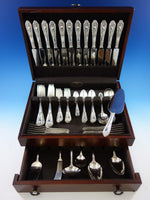 Fontaine by International Sterling Silver Flatware Service 12 Set 91 pcs Dinner