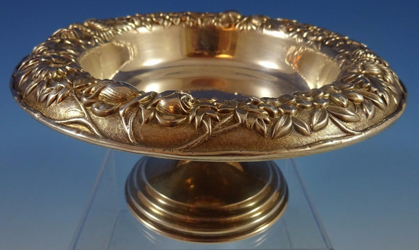 Repousse by Kirk Sterling Silver Compote #418A 3 1/4" X 7" Diameter (#1227)