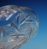 Wild Rose by Watson Sterling Silver and Glass Dresser Jar 3" Tall (#3265)