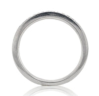 14k White Gold Scott Kay Genuine Natural Diamond Wedding Band Size 6.5 (#J6907)