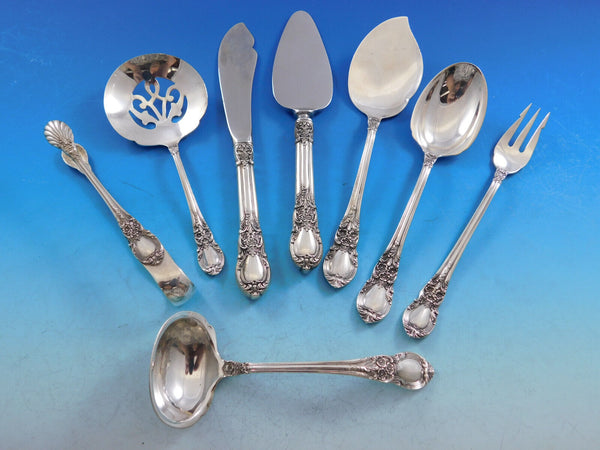 American Victorian by Lunt Sterling Silver Essential Serving Set Small 8-pieces