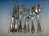 Old Italian 800 Silver Flatware Dinner Set For 12 Service 101 Pieces Italy