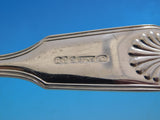 Fiddle Shell by Kenneth Bright English Silverplated Flatware Set Service 33 pcs
