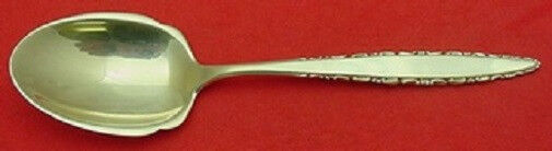 Lace Point by Lunt Sterling Silver Sugar Spoon 6 1/8"