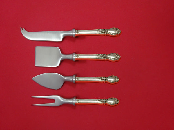 Brocade by International Sterling Silver Cheese Serving Set 4pc HHWS Custom