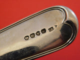 Threaded by Various Makers English Sterling Silver Soup Ladle Engraved Lion