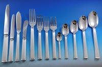 Triade by Christofle France Silverplated Flatware Set 12 Service 160 pcs Dinner