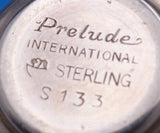 Prelude by International Sterling Silver Salt Pepper Shaker 2pc #S133 (#4592)