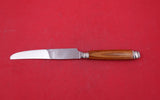 Reclaimer by Alain Saint Joanis Stainless Dinner Knife w/ natural wood 9 3/4"